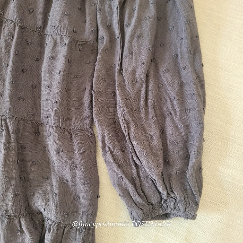 URBAN OUTFITTERS oversized comfy babydoll textured detail dress - Picture 11 of 16